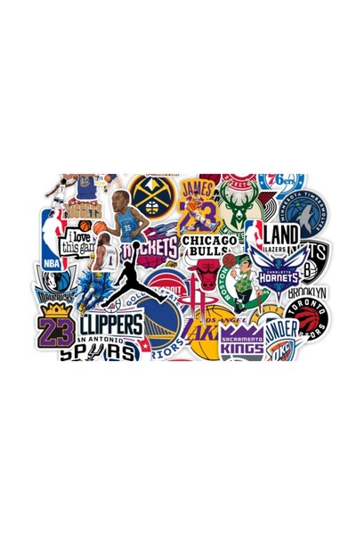 Orajet Set de 50 de stickere - NBA