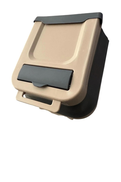 PLAS Foldable Kitchen Trash Can with Bag Chamber