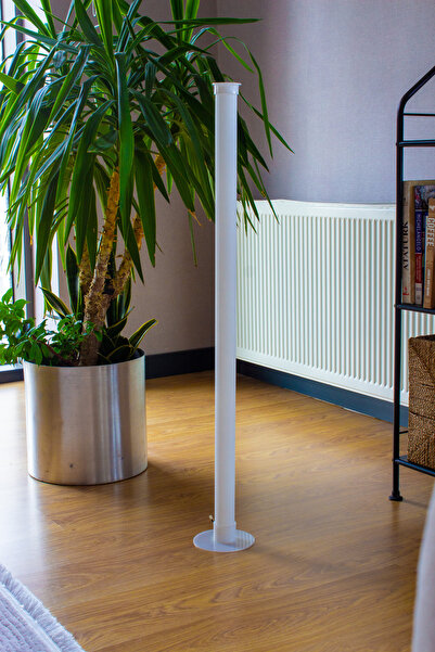 Locus Tasarım 360 Derece Beyaz ve Renkli Işık Veren RGB Yerden Aydınlatma Lambader Uzaktan Kumandalı