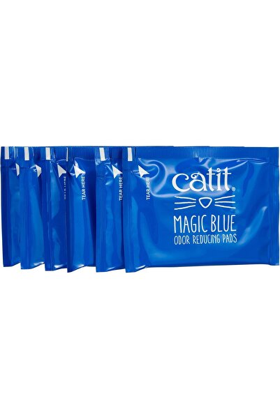 Catit Magic Blue Litter Box Air Purifier, Refill Pads