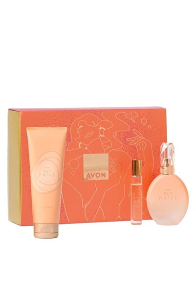 AVON Eve Prive Gift Set, - Eau de Parfum 50 ml, Body Lotion 125 ml and Mini Eau de Parfum 10 ml