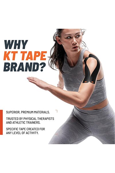 KT TAPE Classic Precut 10 Inch Strip (20 count) - Beige, 25.4 cm