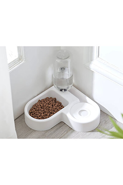VERK Food bowl for cats and dogs, Group, 2 in 1, white, 500ml
