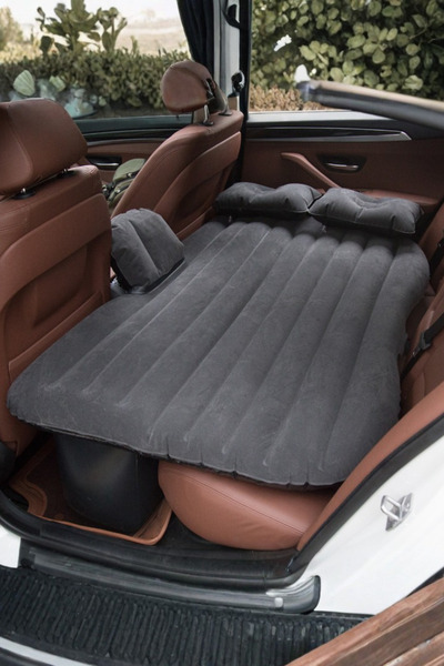 Muchmy Car Travel Air Bed Inflatable Mattress Portable Outdoor Camping Bed with 2 Air Pillows and Pump