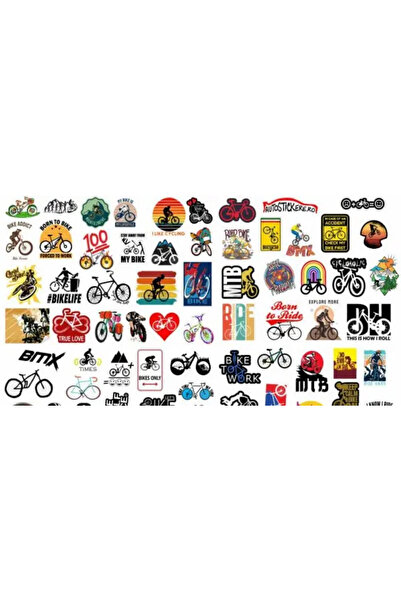 Orajet Set de 100 de autocolante pentru biciclete