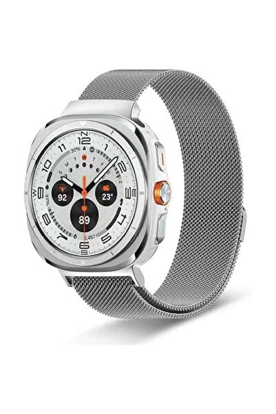 HYX سوار ميلانو متوافق مع ساعة سامسونج جالكسي واتش 7 ألترا (2024) - أسود