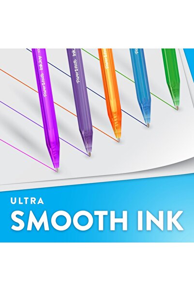 Paper-Mate Paper Mate InkJoy 100RT Retractable Ballpoint Pens, Multicolor, 20 Count