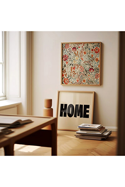 ARTHOUSECOLLECTIVE William Morris Poster - Flower Pattern – Square Poster - Unframed Poster in Painting Sizes