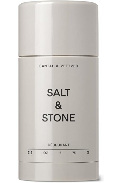 Salt & Stone Natural Deodorant — Santal & Vetiver, Unisex, 2.6 fl oz