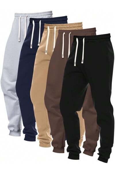 rocassi 5*Elastic Trackpants in Large Size
