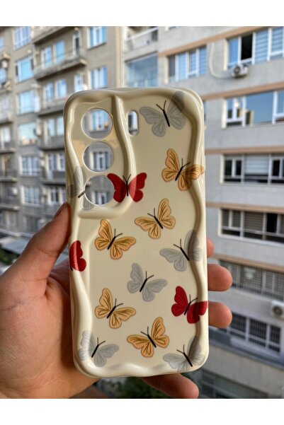 Goldie Case Tecno Camon 40 Uyumlu Düz Renk Desenli/Figürlü Darbelere Karşı Koruma Özellikli Telefon Kılıfı