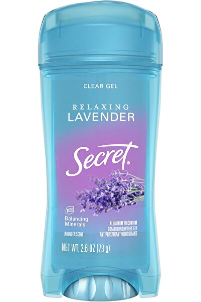 Secret Clear Gel Deodorant - Lavender Scent, 2 oz (76.54 g) - Women