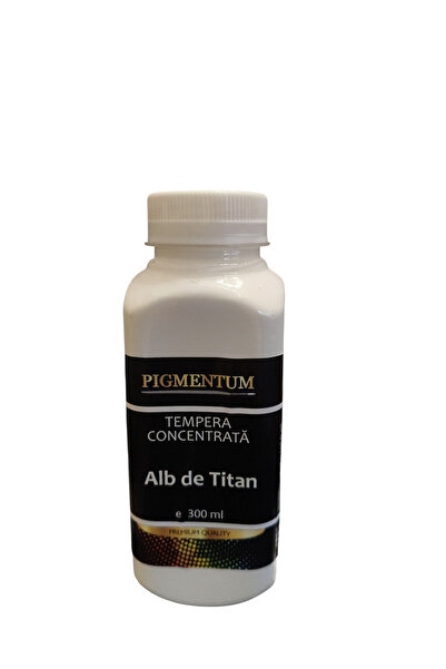 PIGMENTUM TITANIUM WHITE -Concentrated tempera 300ml