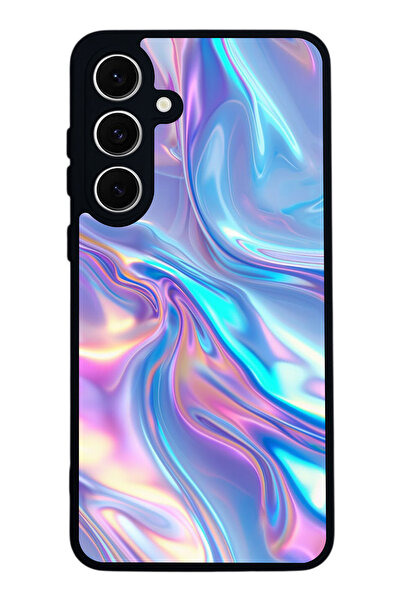 SCALETA CASE حافظة سوداء غير لامعة متوافقة مع هاتف سامسونج جالاكسي A16 - غطاء حماية من السيليكون الناعم وممتص للصدمات