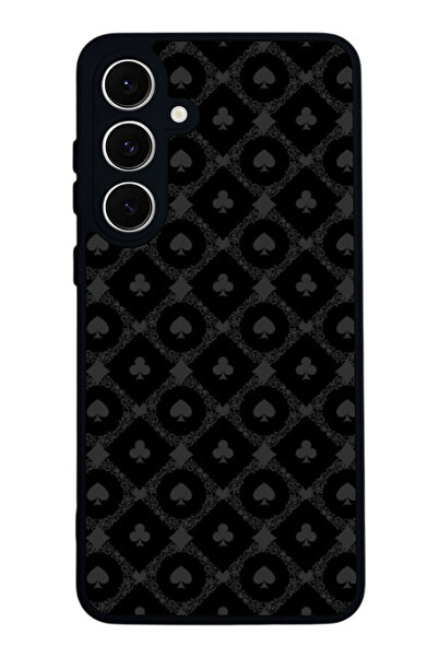 SCALETA CASE حافظة سوداء غير لامعة متوافقة مع هاتف Samsung Galaxy S24 FE - غط...