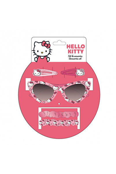 Hello Kitty sunglasses set with 4 hair accessories