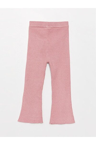 LC Waikiki Lcw Baby Elastic Waist Soft Textured Baby Girl Knitwear Leggings