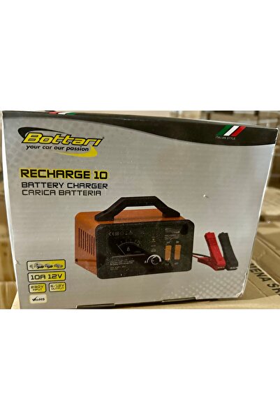 Bottari Adjustable battery charger 2 Steps, 0.5-10A, 6/12V