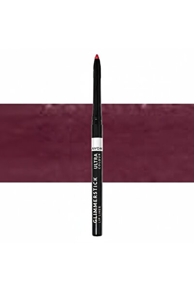AVON Glimmerstick Lip Liner Deep Plum – precise definition and long-lasting wear