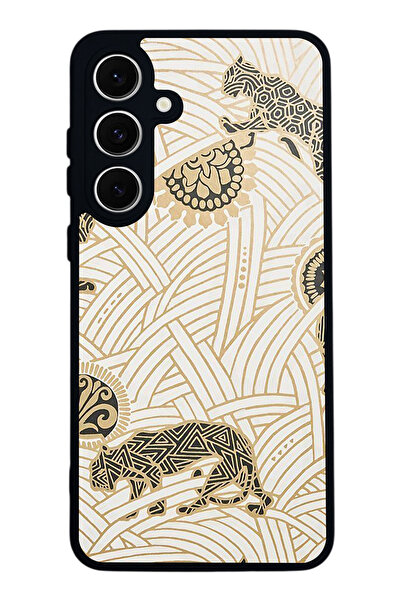 SCALETA CASE حافظة سوداء غير لامعة متوافقة مع هاتف Samsung Galaxy S24 FE - غط...