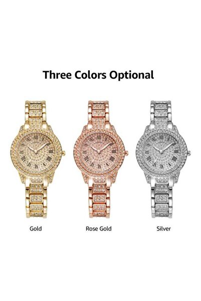 Generic Women's Luxurious Bling Full Crystal Decorated Watch