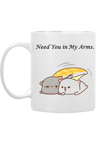 KEMAL İLHAN Need You in My Arms.' Bubu Dudu Porcelain Mug Cup
