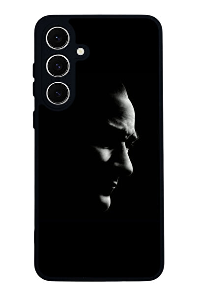 SCALETA CASE حافظة سوداء غير لامعة متوافقة مع هاتف سامسونج جالاكسي A16 - غطاء...