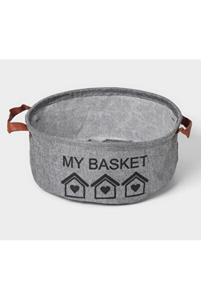 Generic A small foldable laundry basket or storage basket
