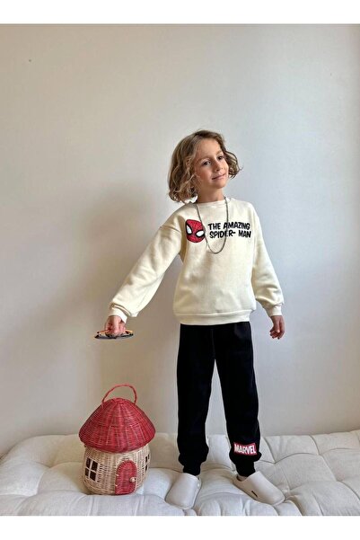 YİGİT BUTİK Σετ μπλούζα και παντελόνι για αγόρια με σχέδια χαρακτήρων