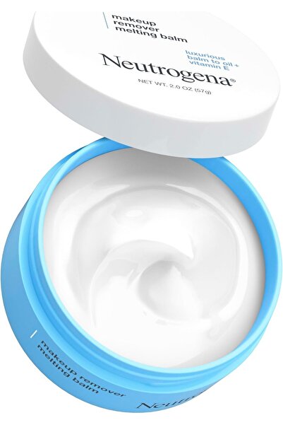 Neutrogena Melt-Away Makeup Balm, Balm-to-Oil with Vitamin E, Travel Size 2.0 oz