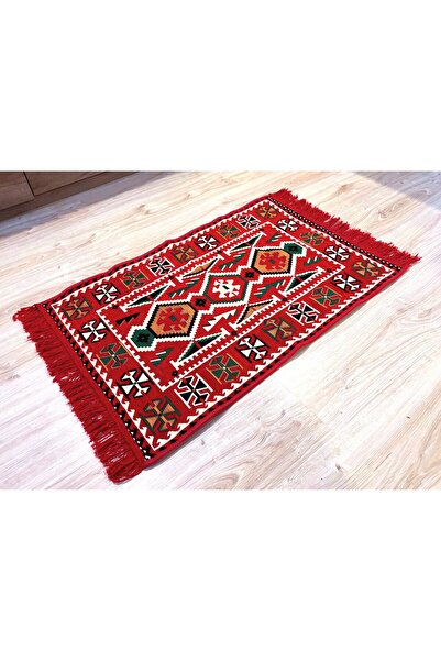 Casa de vis Online Traditional style carpet, cotton with jute, Casa De Vis Online, red, 60 x 90 CM