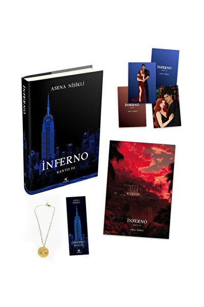 Pukka yayınları KOLYELİ İNFERNO 3 CİLTLİ—ASENA NİŞİKLİ