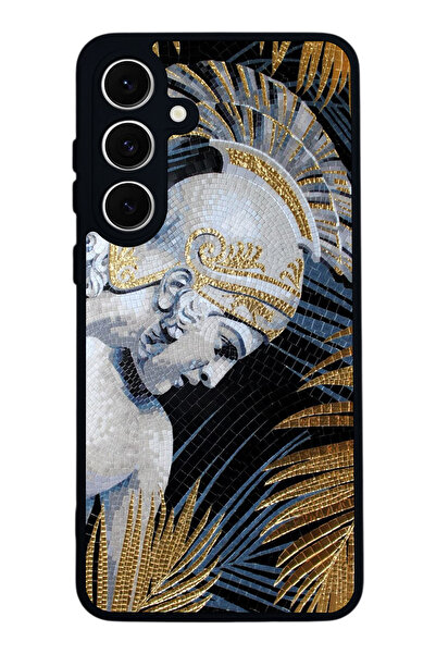 SCALETA CASE حافظة سوداء غير لامعة متوافقة مع هاتف سامسونج جالاكسي A16 - غطاء...