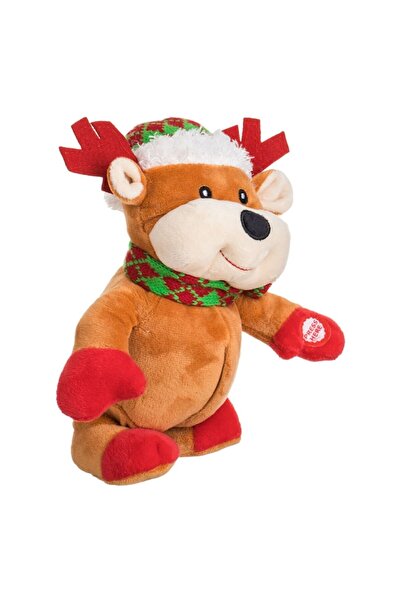 Tessari Interactive Reindeer Toy with Music & Movement 22 cm