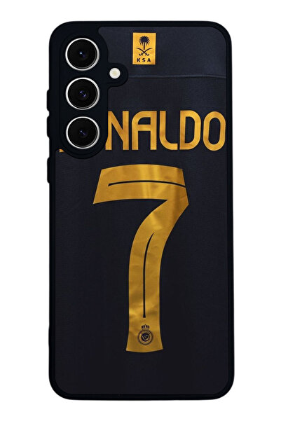 SCALETA CASE حافظة سوداء غير لامعة متوافقة مع هاتف Samsung Galaxy S24 FE - غط...