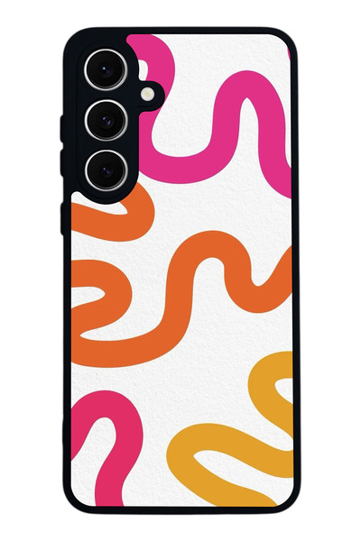 SCALETA CASE حافظة سوداء غير لامعة متوافقة مع هاتف سامسونج جالاكسي A16 - غطاء حماية من السيليكون الناعم وممتص للصدمات