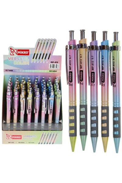 ÖZ OFİS Gökkuşağı Desenli 0.7 Mekanik Uçlu Kalem 1 adet