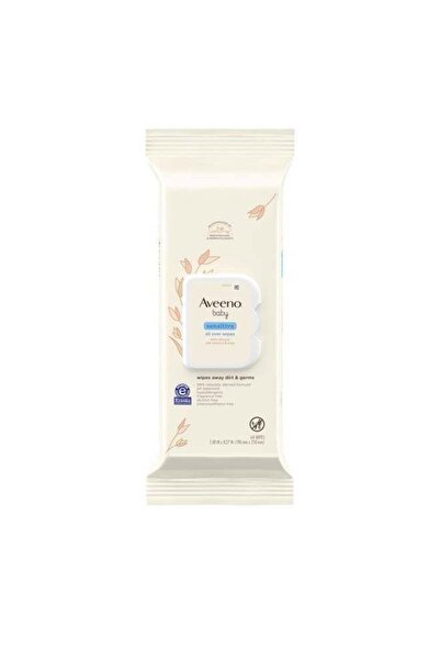 AVEENO مناديل مبللة للأطفال الحساسة مع خلاصة الألوة فيرا والشوفان الطبيعي