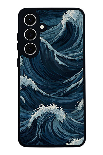 SCALETA CASE حافظة سوداء غير لامعة متوافقة مع هاتف سامسونج جالاكسي A16 - غطاء حماية من السيليكون الناعم وممتص للصدمات