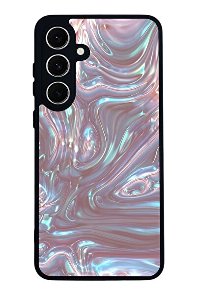 SCALETA CASE حافظة سوداء غير لامعة متوافقة مع هاتف سامسونج جالاكسي A16 - غطاء...