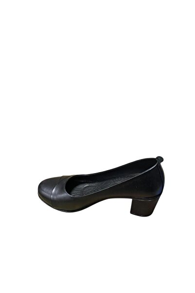 güven kundura Women's Heeled Genuine Leather Shoes