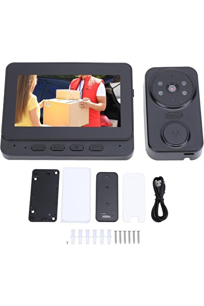 Genenic Smart Video Doorbell Camera 1080P HD Wireless Intercom Wide Night Vision 8MP Connectivity