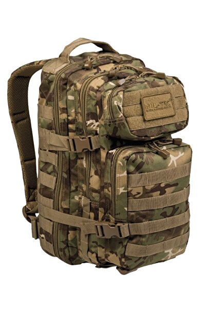 Mil-Tec Rucsac Tactic Militar MilTec US Assault 36L Ghiozdan Armata Drumetie Camuflaj - Woodland Arid