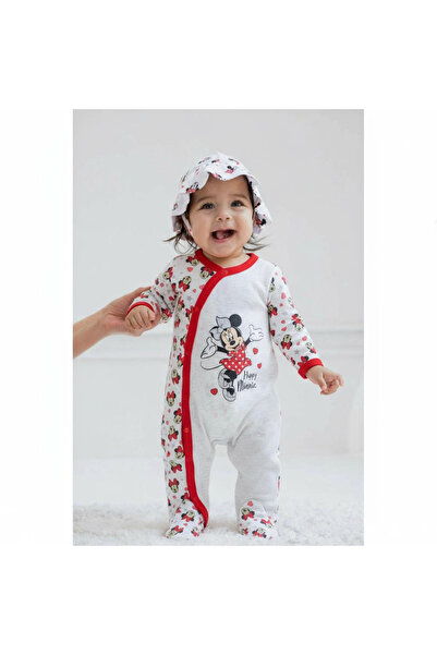 Disney Minnie Mouse Cotton Jumpsuit - RED