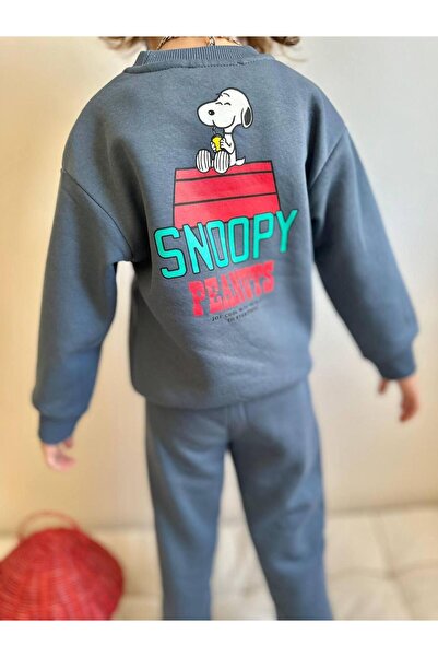 YİGİT BUTİK Character Patterned Boy's Bottom and Top Set