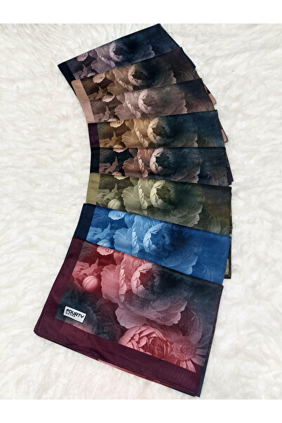 REMOMODA Flower Pattern Cotton Soft Shawl , High Quality & New Season Shawl