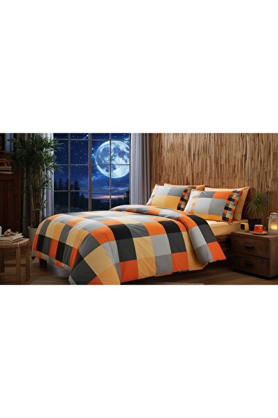 AL-SARIHI GROUPS TAÇ Turkish Double Duvet Set, 4 Pieces