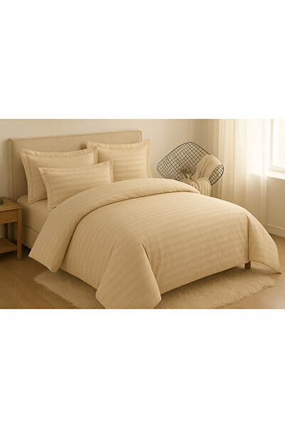 Casa New Fashion 4-piece Damask striped bedding set