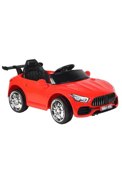 BabyCara 12V Rechargeable Kids Ride-On Sports Car with Remote Control, Music and Lights for Ages 2-5 Years!