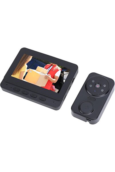 Genenic Smart Video Doorbell Camera 1080P HD Wireless Intercom Wide Night Vision 8MP Connectivity